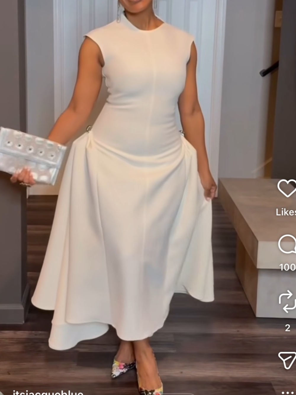 Bella Barnett Paca Choker Sleeveless Maxi Dress